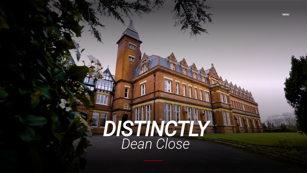 Screenshot of the The Dean Close Foundation website