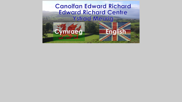 Screenshot of the Ystrad Meurig Community Association website