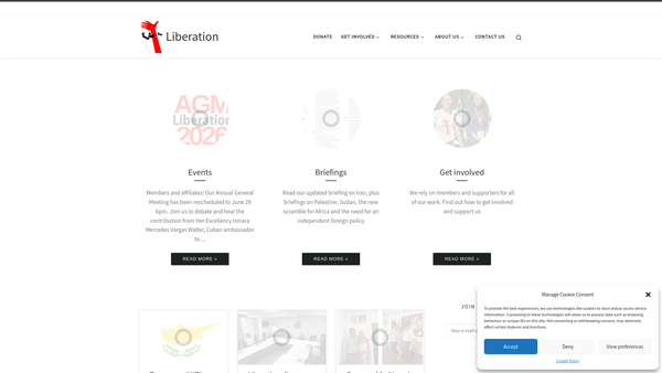 Screenshot of the Young World Books website
