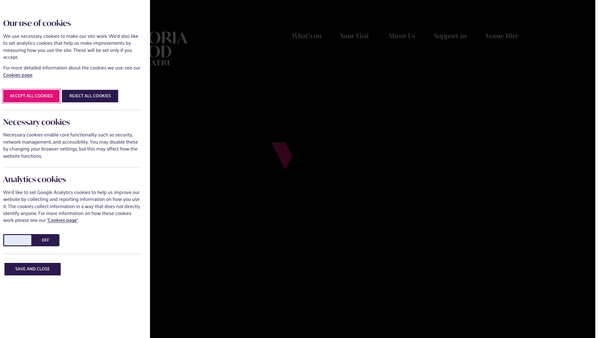 Screenshot of the Bowness Theatre Festival Limited website
