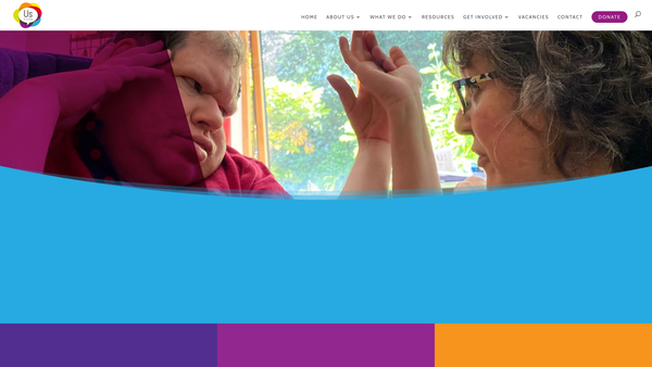 Screenshot of the US In A Bus website