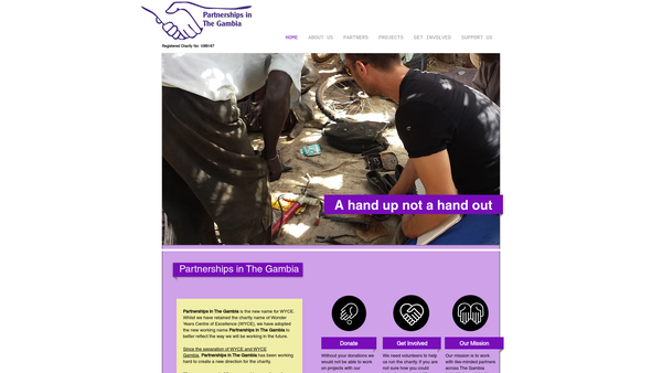 Screenshot of the Wonder Years Centre Of Excellence website