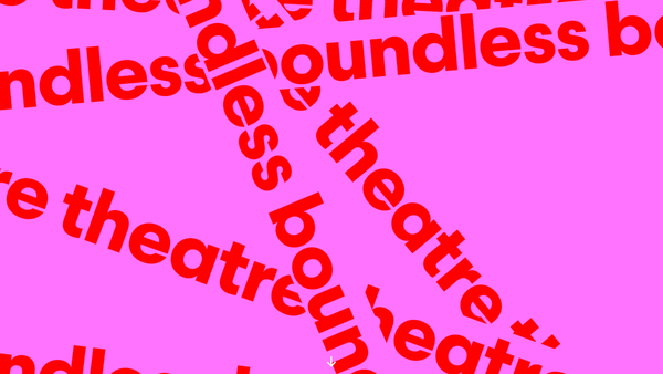 Screenshot of the Boundless Theatre website