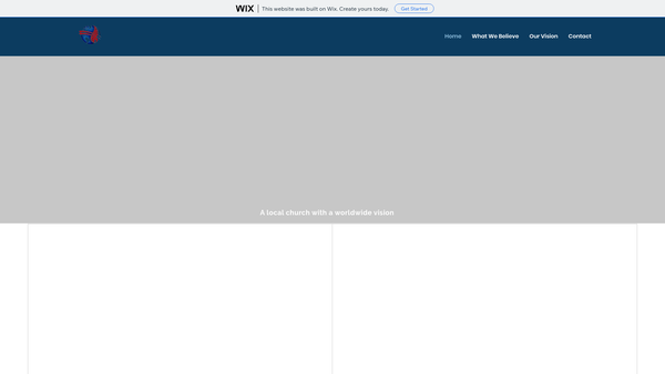 Screenshot of the Potters House Christian Centre-Ealing website