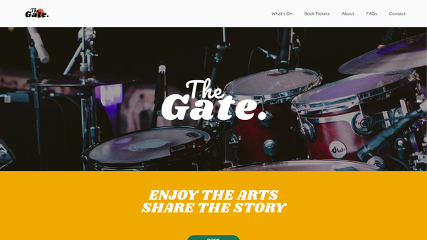 Screenshot of the Gate Trust Limited website