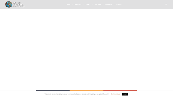 Screenshot of the World Mandate Ministries website