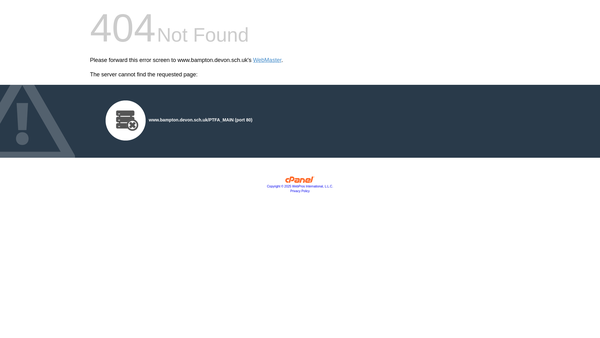 Screenshot of the Bampton CE Primary School Parents Teachers And Friends Association PTFA website
