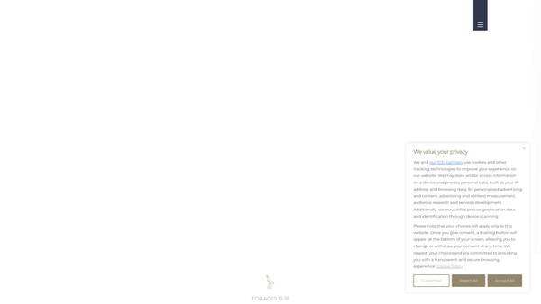 Screenshot of the Sir John Port's Charity website