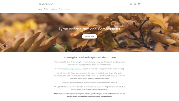 Screenshot of the Prostate Cancer Support Association (Central England) website
