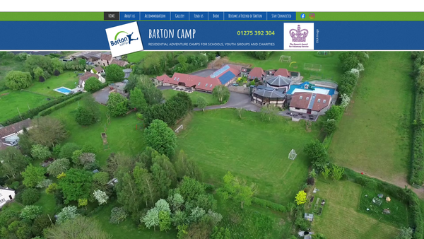 Screenshot of the The Bristol Children's Help Society website