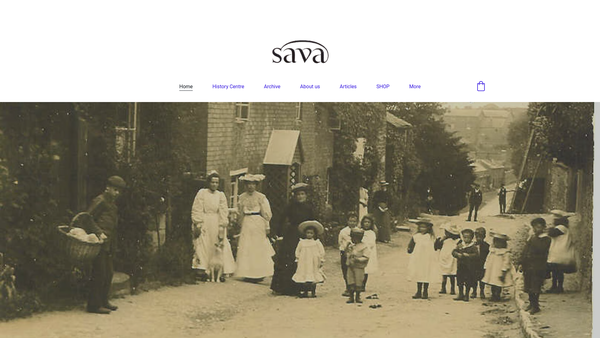 Screenshot of the Steeple Aston Village Archive Trust website