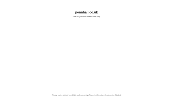 Screenshot of the Penn Hall School Fund website