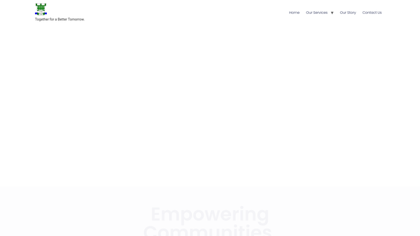 Screenshot of the Cameroon Asylum Support Association UK website