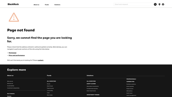 Screenshot of the Armed Forces Common Investment Fund website