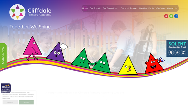 Screenshot of the Skip website