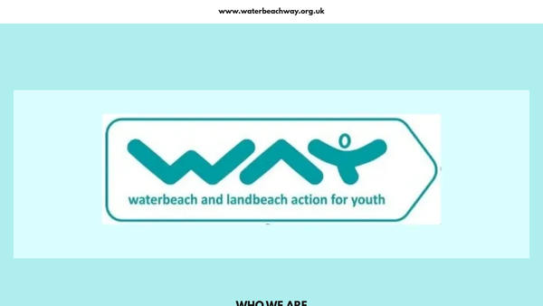 Screenshot of the Waterbeach And Landbeach Action For Youth website