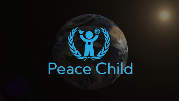 Screenshot of the Peace Child International website