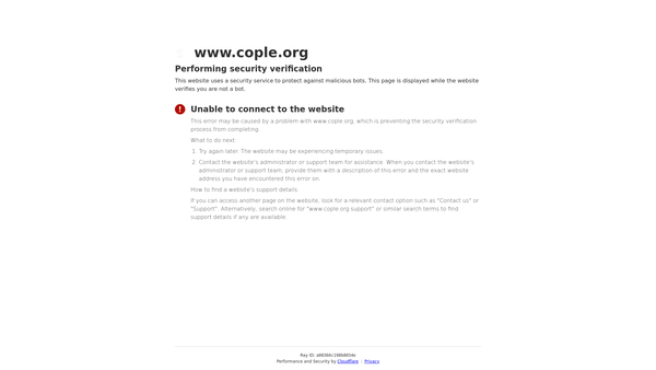 Screenshot of the The Friends Of All Saints Church Cople website