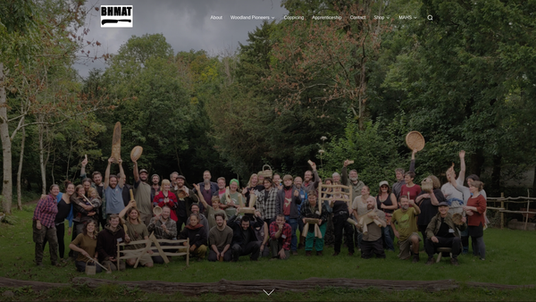 Screenshot of the The Bill Hogarth MBE Memorial Apprenticeship Trust website