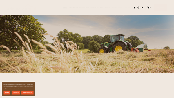 Screenshot of the Addington Fund website