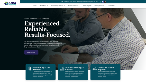 Screenshot of the Nimra Muslim Community Centre website