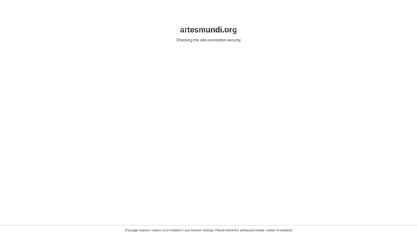 Screenshot of the Artes Mundi Prize Limited website