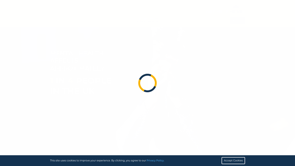 Screenshot of the Staffordshire Network for Mental Health website