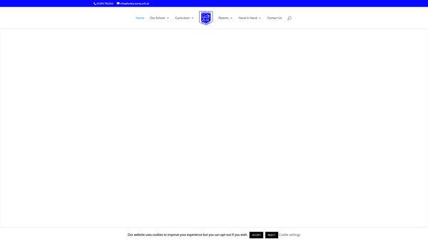 Screenshot of the The Friends Of Horley Infant School website
