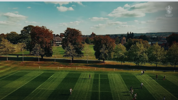 Screenshot of the Tonbridge School website