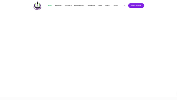 Screenshot of the Faizan E Islam Education & Cultural Trust website
