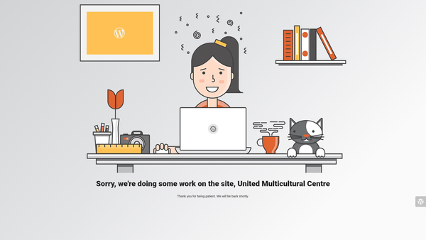 Screenshot of the United Multicultural Centre website