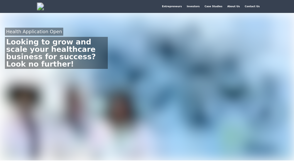 Screenshot of the Transformational Business Network International website