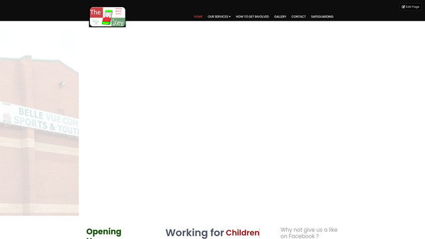 Screenshot of the Belle Vue Community, Sports & Youth Centre Limited website
