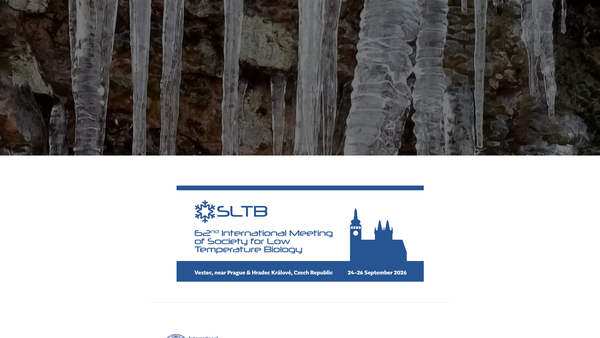 Screenshot of the The Society For Low Temperature Biology website