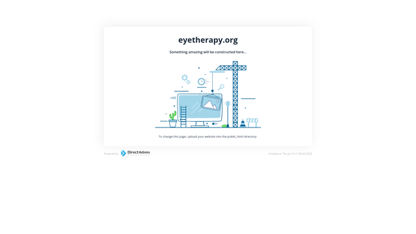 Screenshot of the Gloucestershire Eye Therapy Trust website