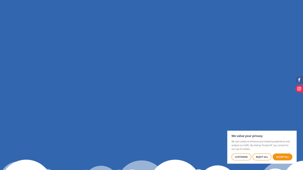 Screenshot of the Buckfastleigh Community Development Project (Trust) website