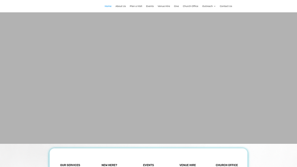 Screenshot of the The Redeemed Christian Church Of God ('Rccg') Living Water Parish website