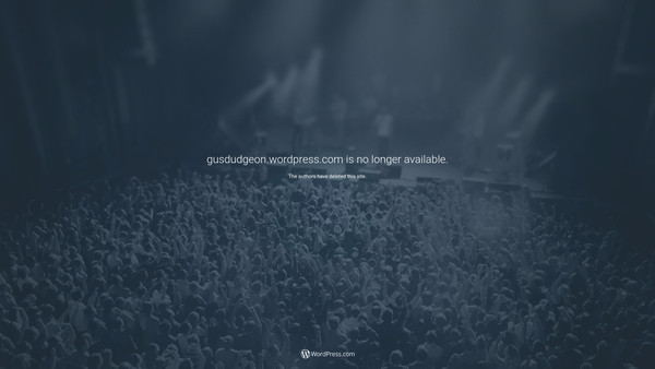 Screenshot of the Gus Dudgeon Foundation For Recording Arts website