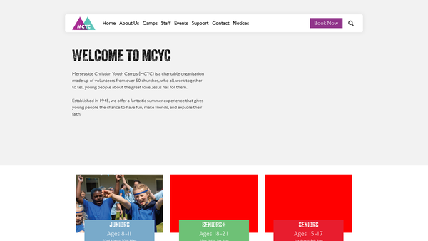Screenshot of the The Tyn-Y-Nant Christian Centre website