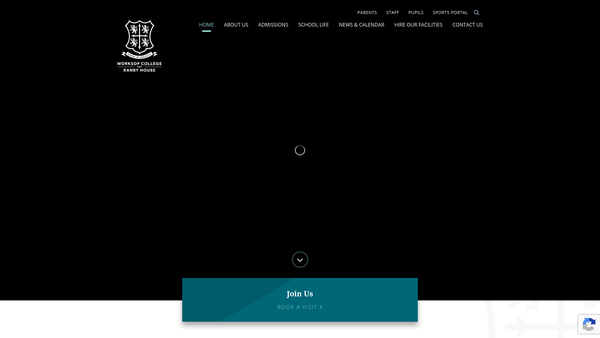 Screenshot of the Woodard Schools (Nottinghamshire) Limited website