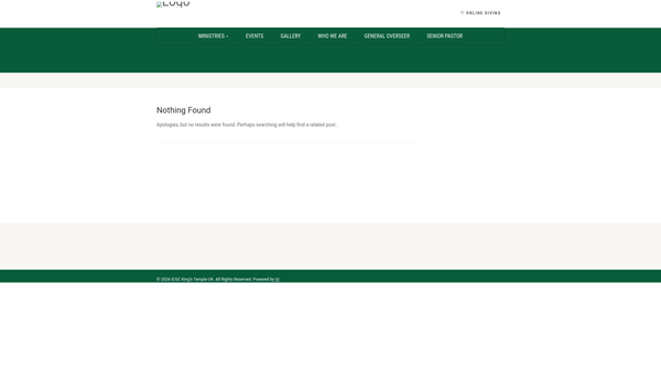 Screenshot of the Central Trust website