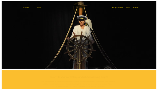 Screenshot of the Cranbrook Operatic And Dramatic Society website