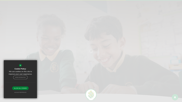Screenshot of the Furzefield Primary School Fund website