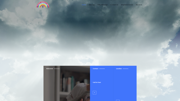 Screenshot of the Celestial Church Of Christ, Bristol Parish website