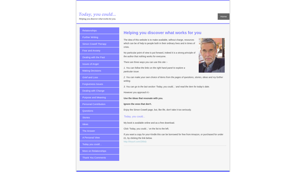 Screenshot of the Enmore.org website