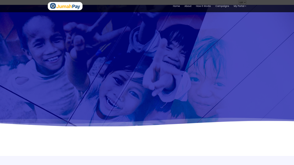 Screenshot of the Kutchi Muslim Association website