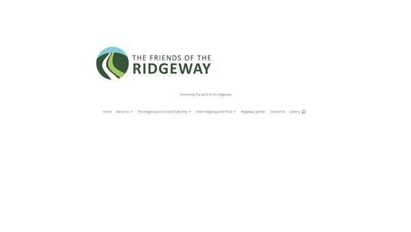 Screenshot of the The Friends Of The Ridgeway website