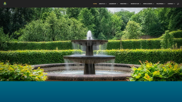 Screenshot of the Fountain Of Peace Ministries Of The Cherubim And Seraphim Church website