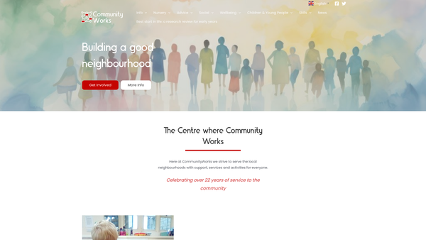 Screenshot of the Otley Road And Undercliffe Community Works website