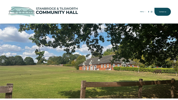 Screenshot of the Stanbridge And Tilsworth Community Association website